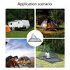 Outdoor Triangular Mosquito Net Camping Bedding Patio Mosquito Net with Carry Bag Bug Net for Single Camping Use