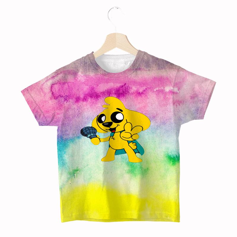 

Футболка Mikecrack Compadretes для детей, летняя футболка с рисунком из мультфильма, модная футболка с коротким рукавом для мальчиков, популярная детская одежда, футболки 140 красный