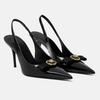 Fashion Handmade Slim Heel High Heels Women Size 32-45 French Style Pointed Toe Bow Low Cut Boutique Shoes Summer