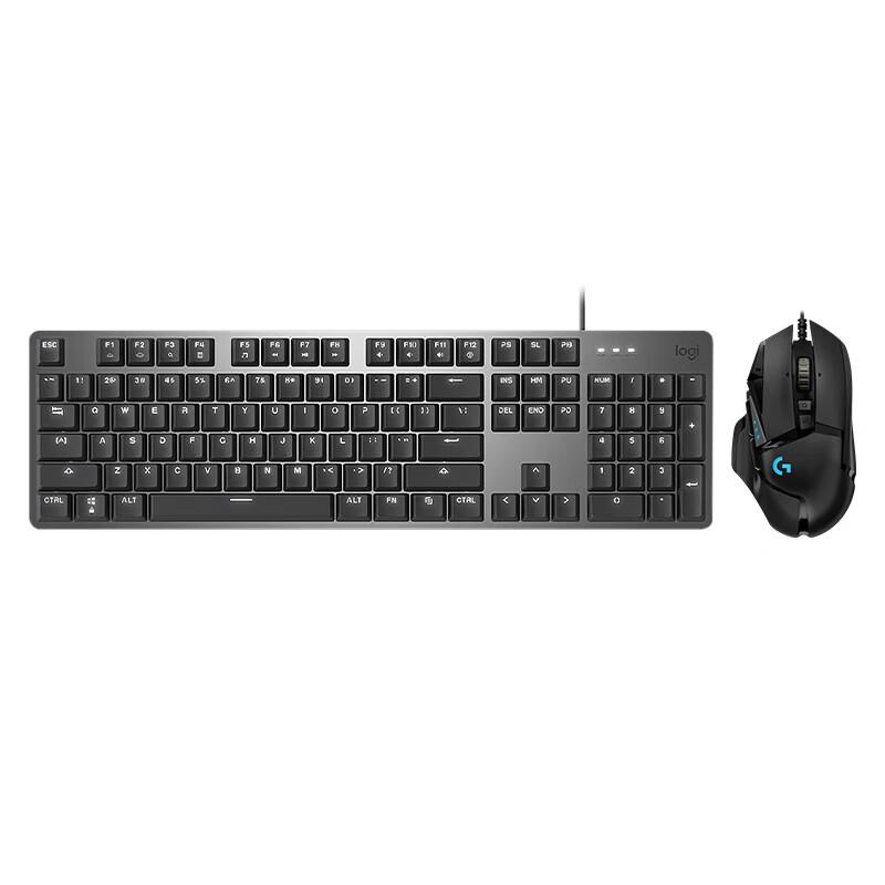 

Logitech K845 Mechanical Keyboard and G502 HERO Mouse Combo