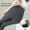 Women's High-Waist Plush Knit Leggings: Warm, Anti-Pilling, and Slimming for Autumn & Winter Outerwear.