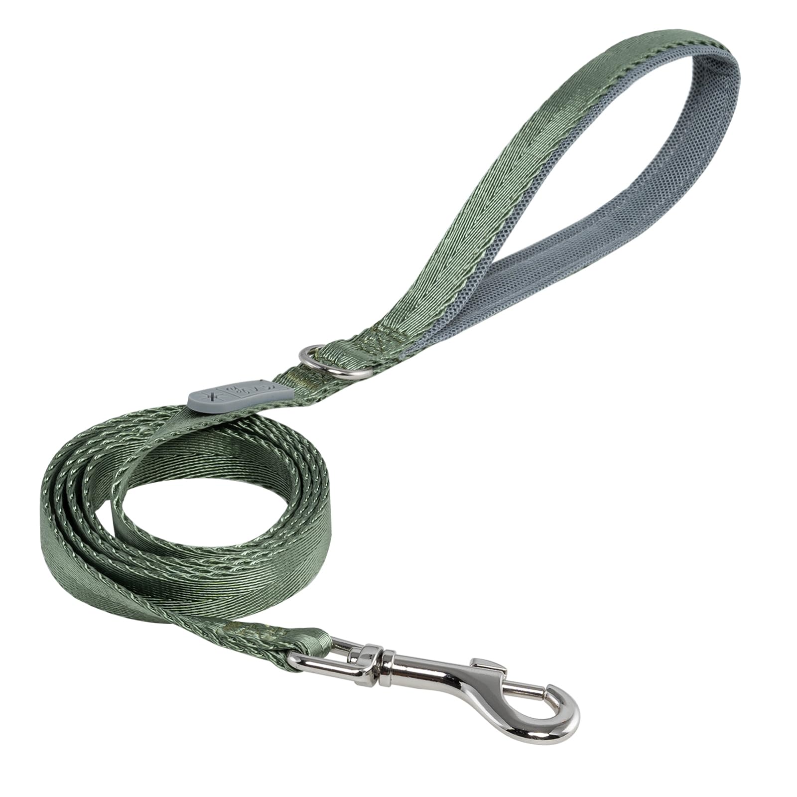 

TSPRO Thick Dog Pulling Comfortable Soft and Durable Metal Soft Padded Lightweight and Suitable for and for Small to Medium Dogs Size Leash, зелений