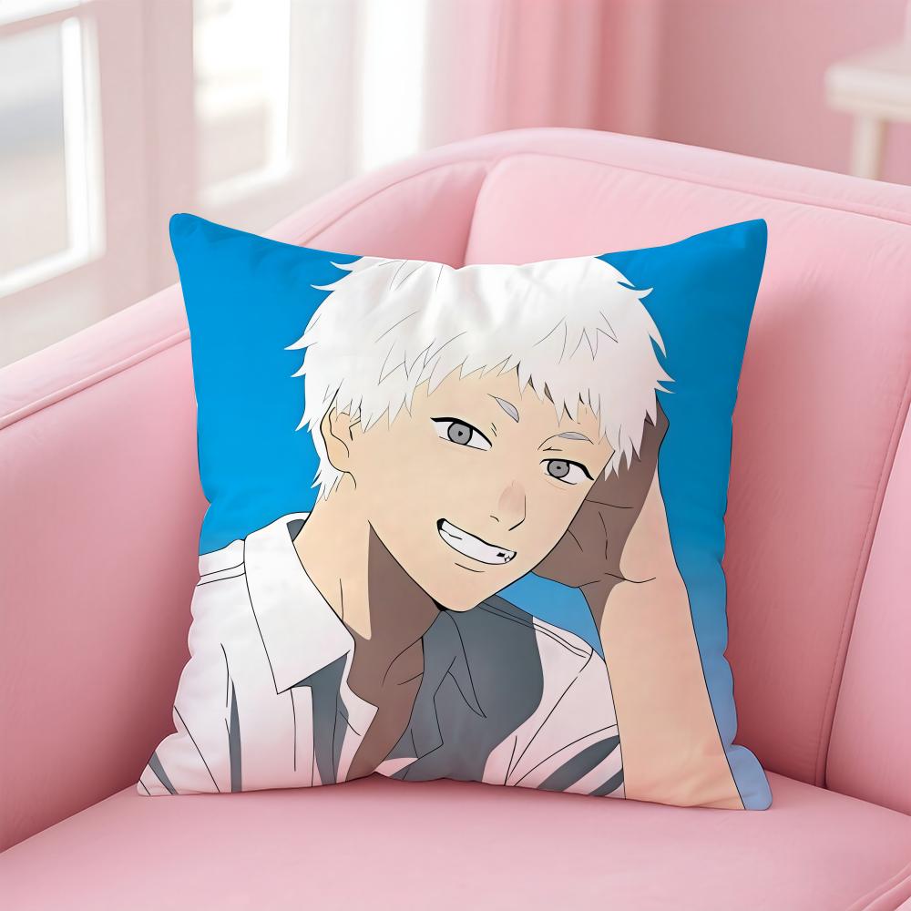 Anime T-The S-Summer Hikaru D-Died Cushion Cover Comfortable Reversible Pillow Cover Ideal for Car Sofa Bedroom & Beyond
