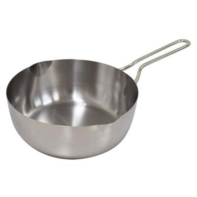 Urushiyama Metal Industry Yukihira for and Lightweight and Easy To Stainless Gas and Induction Made In SG Echino Yukihira Saucepan, 22cm, Simmering,