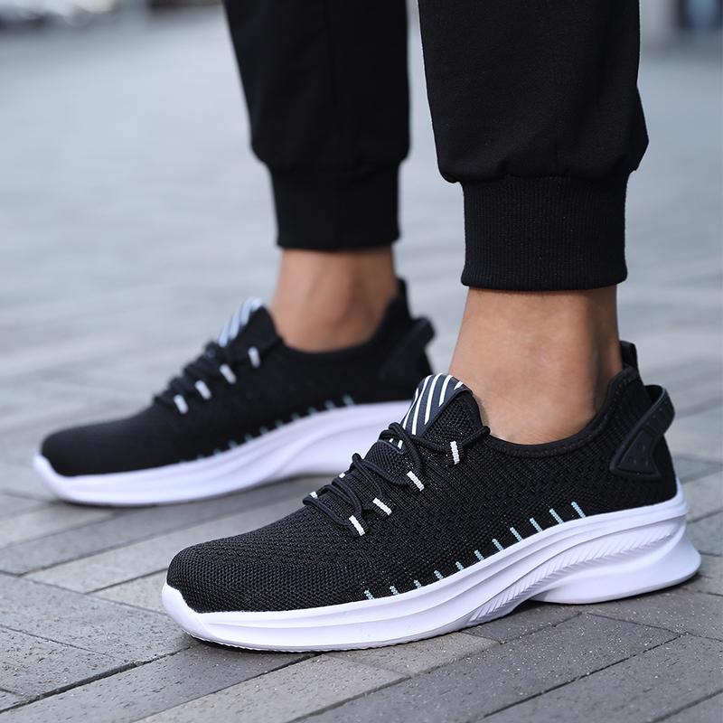 Casual sneakers Men's tennis men's breathable comfort ultralight walking loafers Spring and Autumn flat walking fitness men's sh