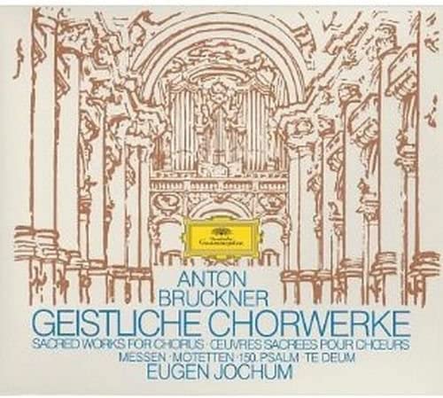 

CD EUGEN JOCHUM Bruckner Sacred Songs Japan Classical Used