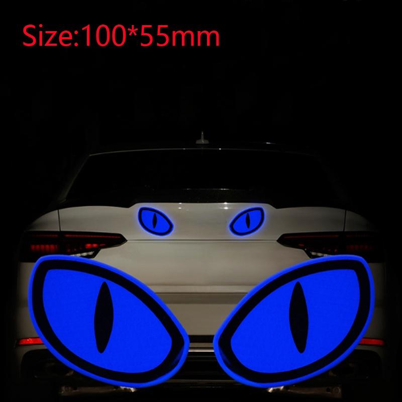 

Повысьте видимость и безопасность вашего автомобиля с помощью светоотражающих автомобильных наклеек из 2 шт./компл.! синий