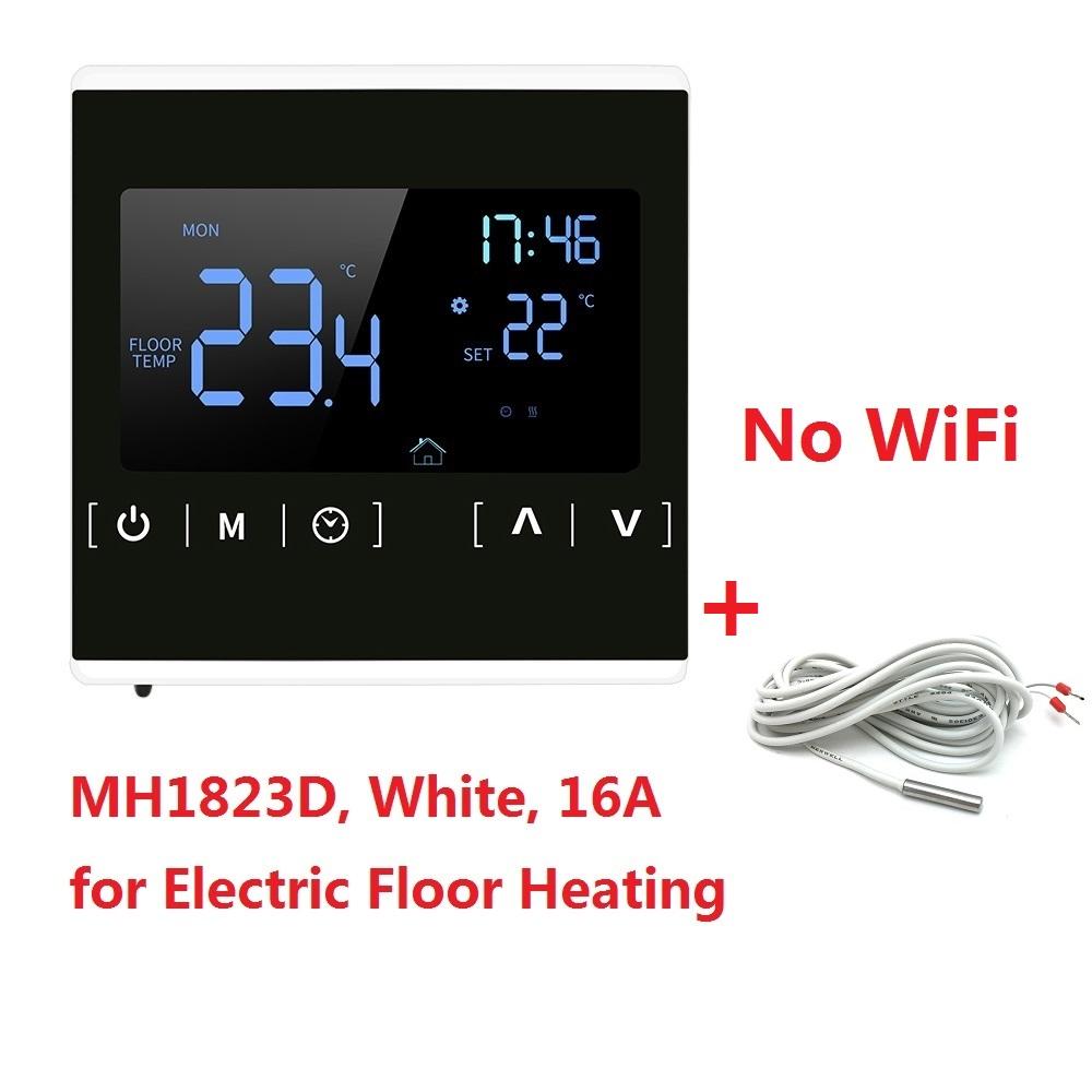 110V 220V Floor Warming Room Wifi Thermostat for Electric Gas Boiler Water Heating Voice Temperature Controller Fahrenheit