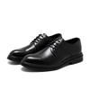 Fashion 2025 New Arrival Male Coiffeur Flats Leather Male Outdoor Shoes Lace-Up Men's Oxford Shoes Classic Formal Business Dress Shoes