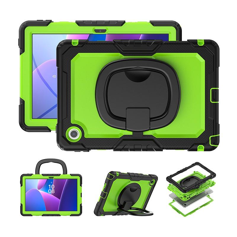 Protective Case With Rotating Stand Lenovo Tab 10.1 311XU K10C 311FU 2025 Tablet PC Silicone Cover Shockproof