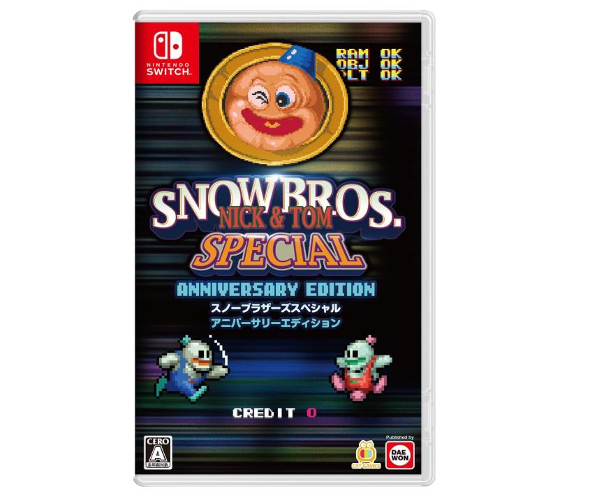 NINTENDO SWITCH SNOWBROS. NICK & TOM SPECIÁLNÍ výročí Japonsko NOVÉ