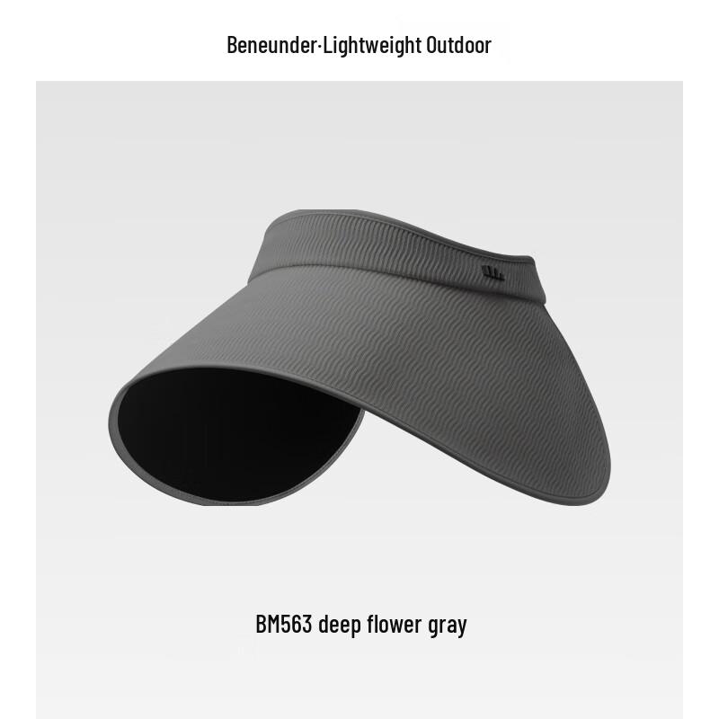 Beneunder Women's Blackout Wide-Brim Sun Visor Hat BM563