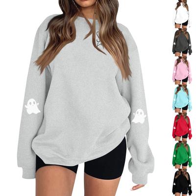 Dámske topy s dlhým rukávom s okrúhlym výstrihom Jesenná móda Ležérne Biznis Tunikové blúzky