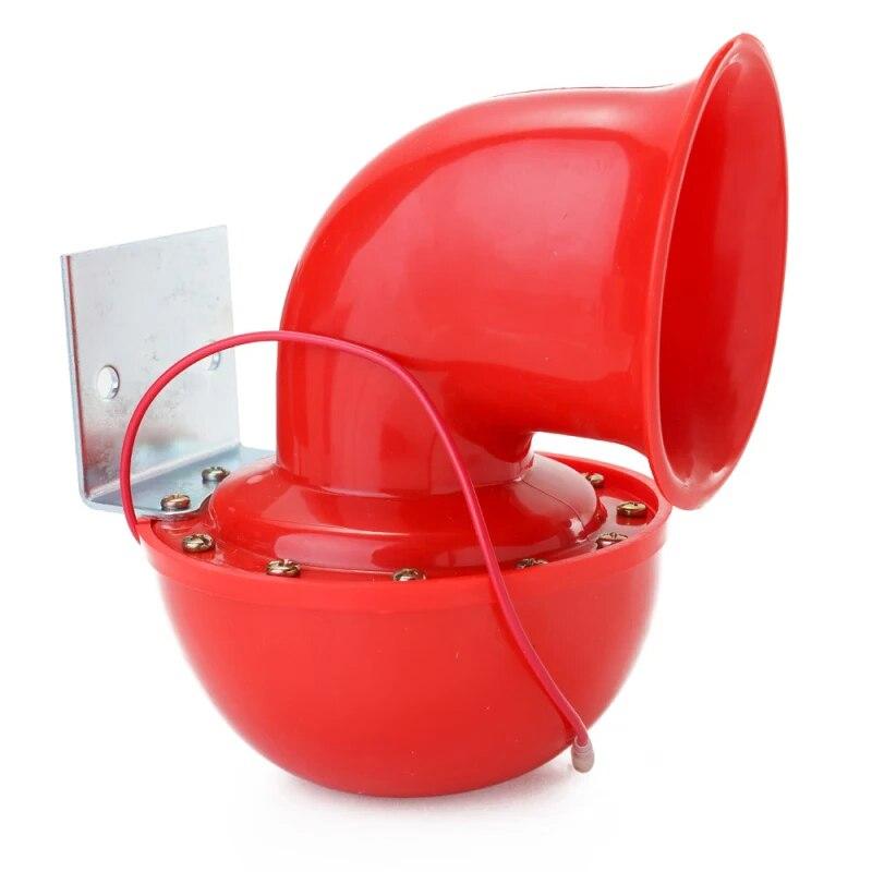 200DB 12V Autohupe Super lauter Ton Elektrische Bull Air Horn Schnecke Motorradhupe Auto LKW Hupe Taxi Schiff Hupe Polizei Sirene Neu