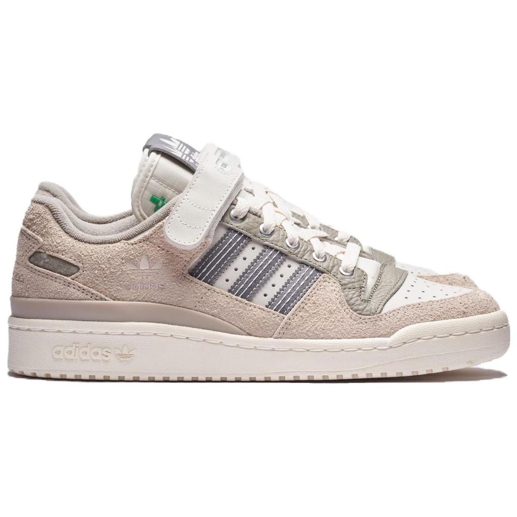 adidas Originals Foss X  Forum 84 Low Comfortable Low-Top Skate Shoes Unisex Sneakers Gray White IE0026