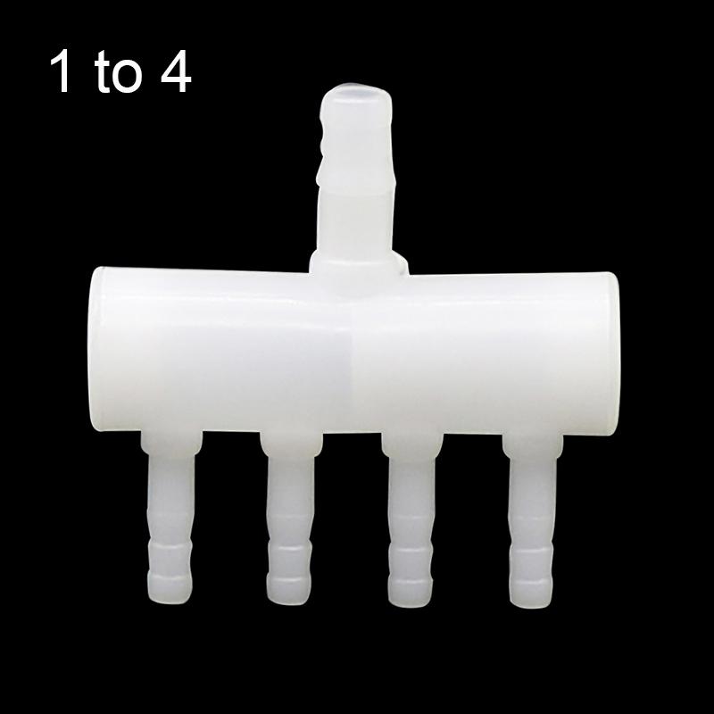 

2pcs 8mm to 4mm 4 Way To 20 Way Hose Splitters Fish Tank Accessories Withstand High Temperature Aquarium Joint Garden connectors