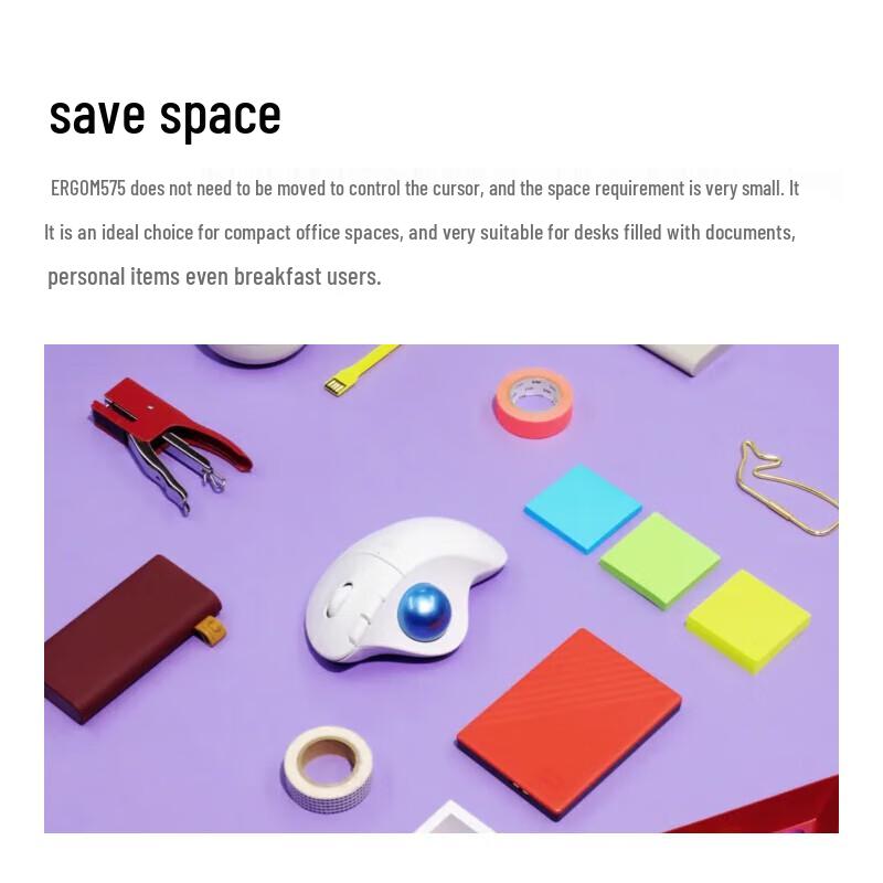 Logitech Ergo M575 Wireless Trackball Mouse