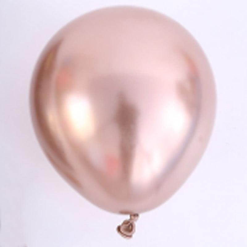 Pearlescent Metal Balloons - 5", 10", 12" for Wedding, Party, Mall Decorations & Anniversaries