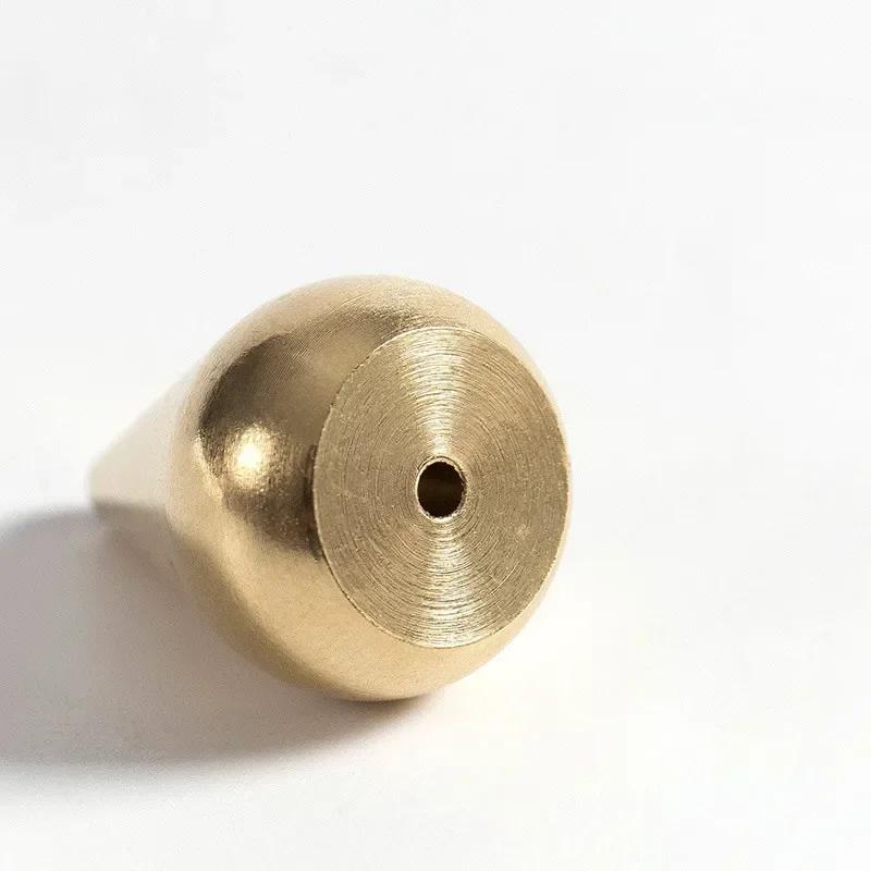 1 Pure Copper Incense Holder Used for Incense Sticks Coil Bottles Gourd-shaped Copper Incense Holder