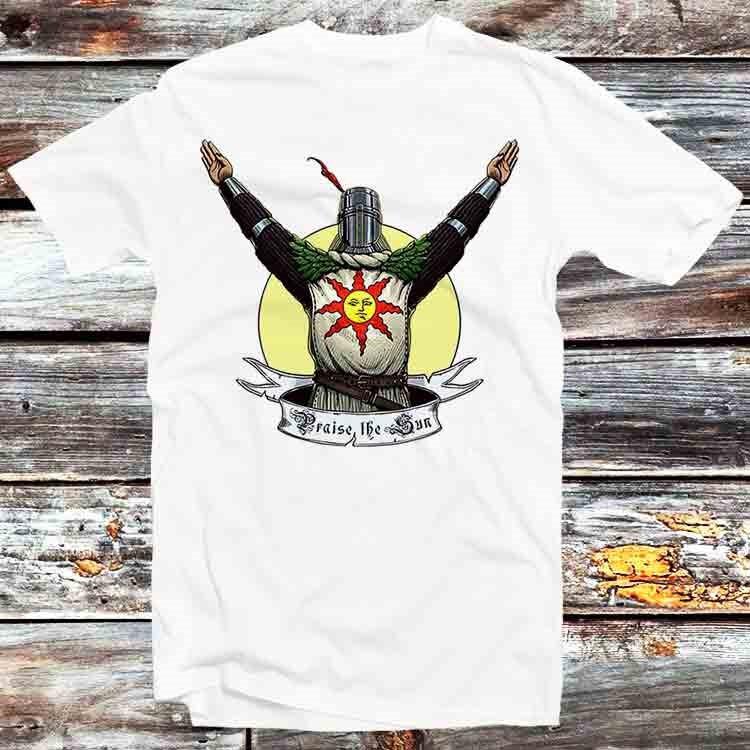 

Praise The Sun Victory Thank God Online Gaming Nerd Gamer T Shirt B1339 L