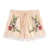 Jnleaog Spring New Arrival Women's Clothing Fashion Style French Fashion Design Embroider Casual Shorts 5107078