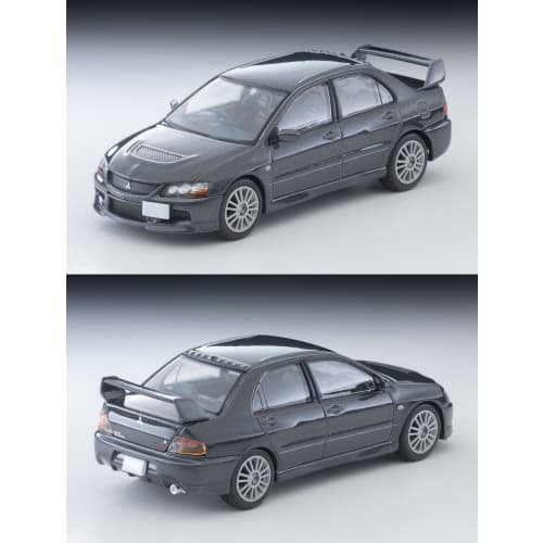 TOMYTEC Tomica Limited Vintage Neo 1/64 Scale LV-N349a Mitsubishi Lancer GSR Evolution IX MR (Gray) 2006 Model, Finished Model, 333395
