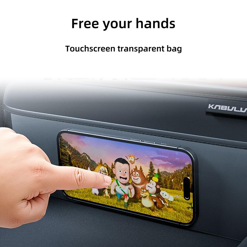 Children's Car Seat Rear Row Dining Table Storage Hanging Bag - Car Interior Decoration Back Seat Storage Bag