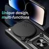 Slide Lens Armor Funda for Infinix Zero 40 5G Case Magnetic Rotate Ring Stand Holder Cover for Infinix Zero 40 4G Case Back Capa