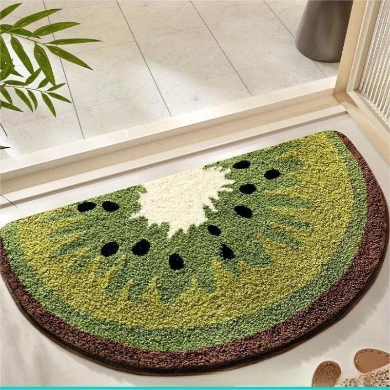 

Cartoon Fruit Carpet Special-ShapedCarpet For Live Room Doormat Rug For Bedroom Soft Bedside Rug Waterproof Home Decorati 40X60CM (1.3X2FT