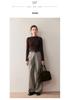 Women's Seamless 18-Gauge Wool High-Neck Sweater Base Layer, Machine Washable