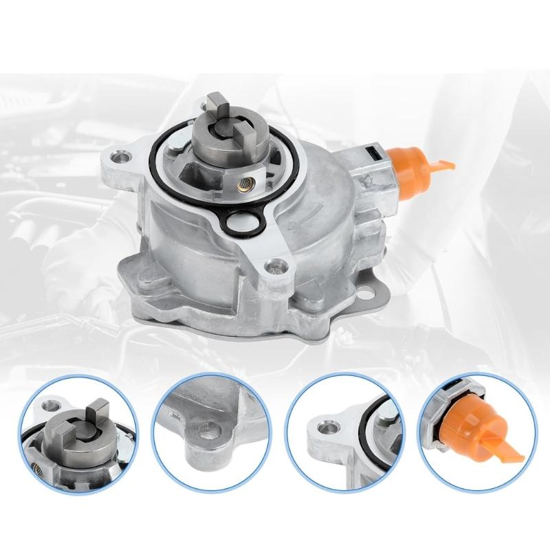 Powerful Brake Vacuum Pump LR047384 LR025601 Strong Metal Brake Vacuum Pump Quick Fixing for Multiple Vehicle