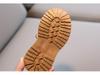 2022 Herbst/Winter Kinder Britischer Stil Einfarbig Martin Stiefel mit Seitenreißverschluss