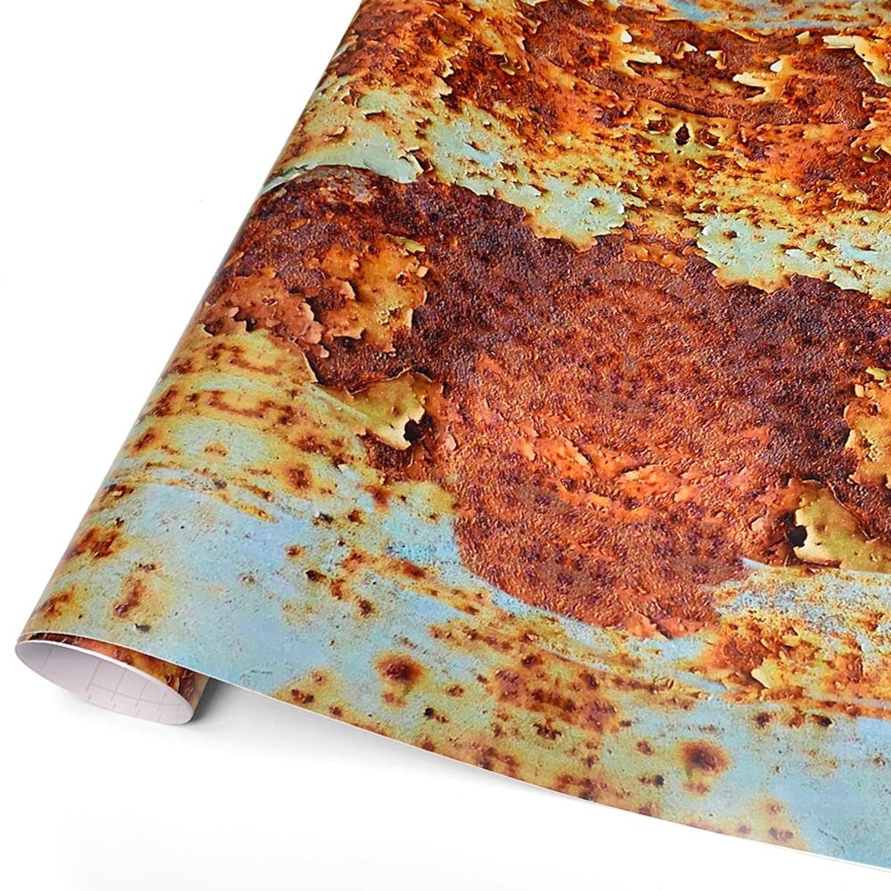 Rusty Texture Vinyl for Motorcycle Vinyls Vintage Car Wrapping Film Car Body Films Tuning Auto Accessories Sticker Wrap Adhesive