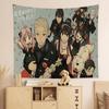 Anime Spy X Family Colorful Tapestry Wall Hanging Bohemian Wall Tapestries Mandala Wall Hanging Sheets