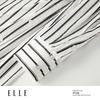 ELLE French Striped Shirtdress