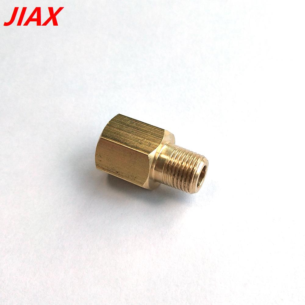 1/8 NPT To 1/8 BSPT Brass Connector Sensor Send Adapter Reducer Cross-Border Hot Seller Manufacturer Direct Sales