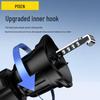 PISEN 360° Rotating Car Phone Mount with Hook Outlet Design