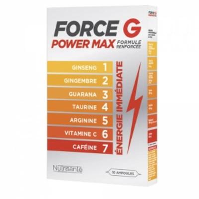 Nutrisante Force G Power Max 10 Ampoules
