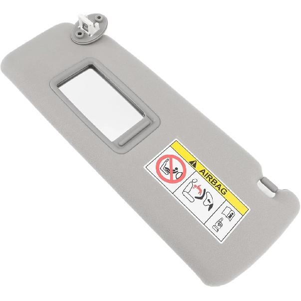 Sun Visor Left Driver Side Sun Blocking Makeup Mirror Rear View Sun Shielding Board Compatible for Toyota Land Cruiser Prado 2010-2023