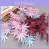 Leaves Maple Artificial Flower Wedding And Event Decor For Photography Home Use