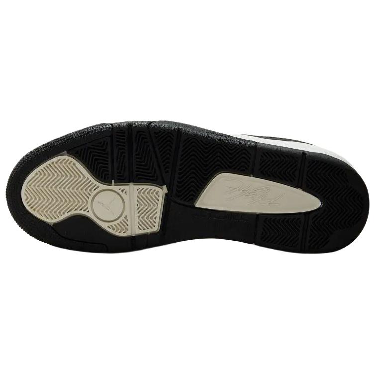 New Jordan FLIGHT COURT Anti Slip Wear Resistant Low Top Vintage Basketball Shoes Unisex Black White HF3255-112