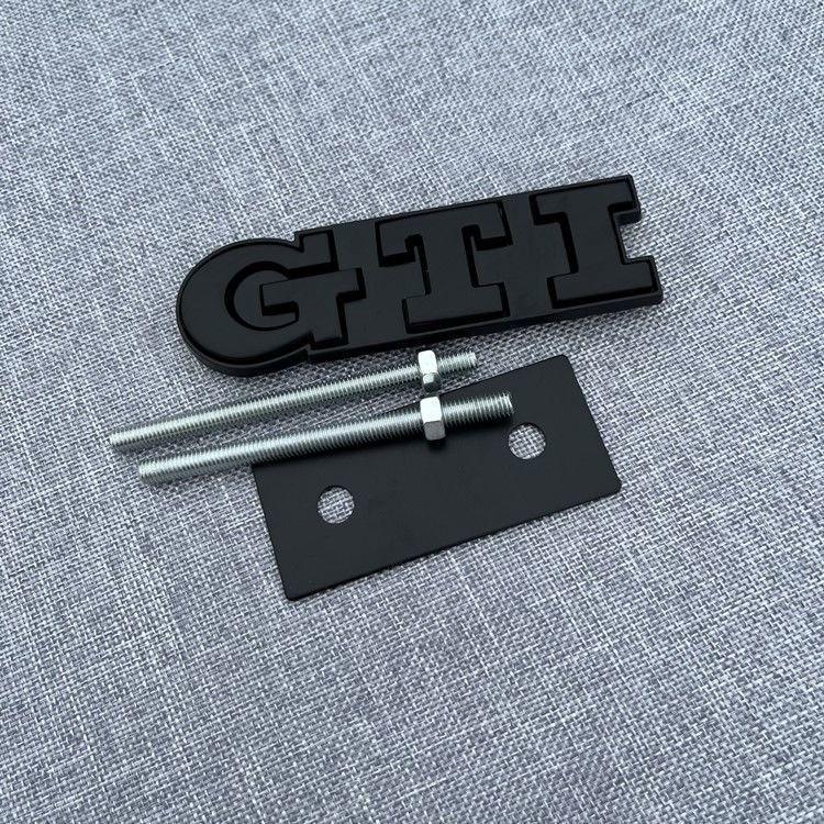 Volkswagen GTD Metal Grille Badge for Golf 7, Lingdu, Polo, Rline 6, Rear & Side Car Emblem.