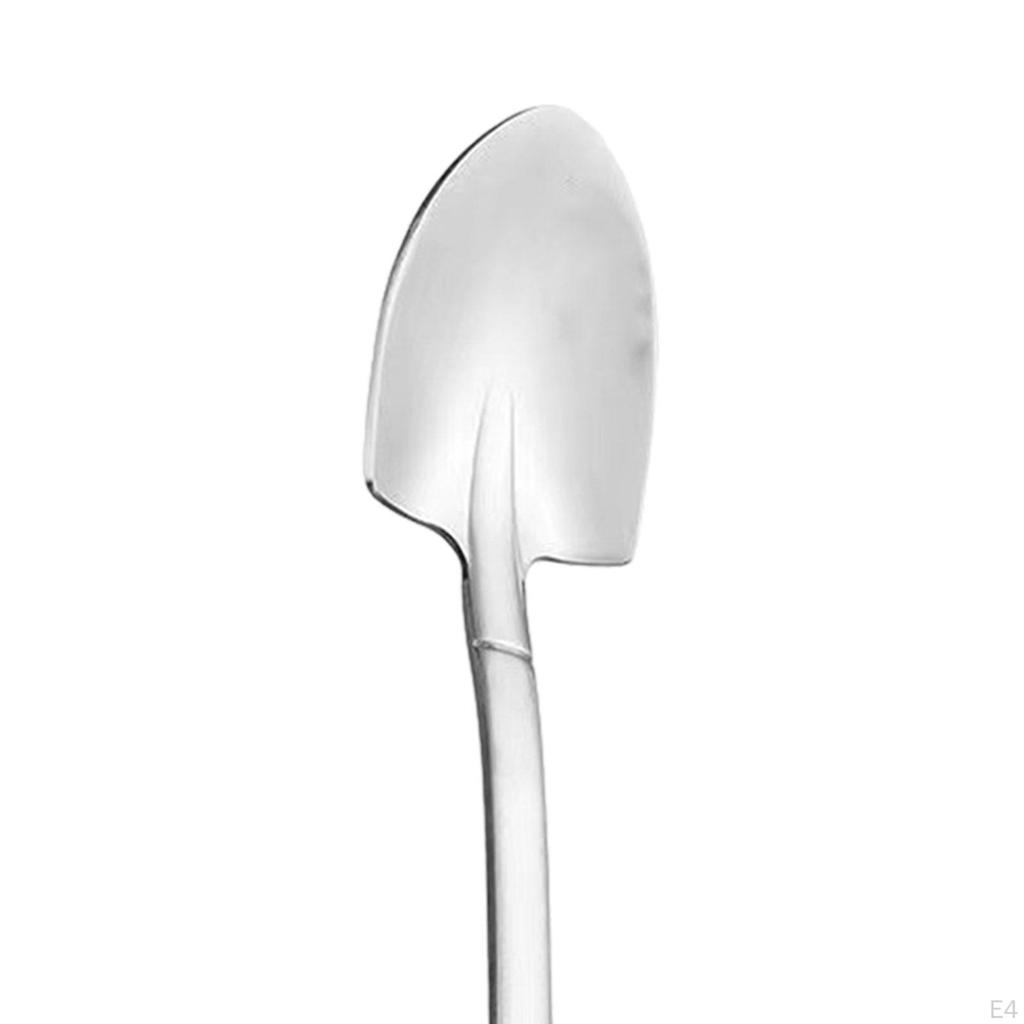 Haushalt Rührlöffel Set mit Edelstahl Eiscremelöffeln