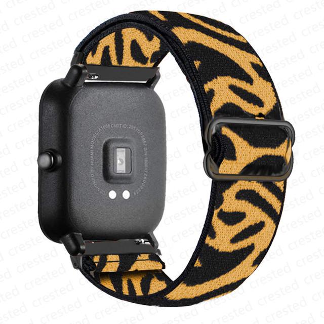Nylon Band For Amazfit GTS 4/2/2e/3/GTS2 Mini/GTR/4/3/Pro/GTR2/stratos Bracelet Correa Amazfit Bip 6 5 3 20mm/22mm Watch Straps