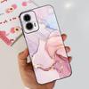 For Motorola Moto G24 Power Case 2024 New Fashion Flower Silicone Soft Back Cover For Moto G24 G34 Phone Case MotoG24 G 24 Coque