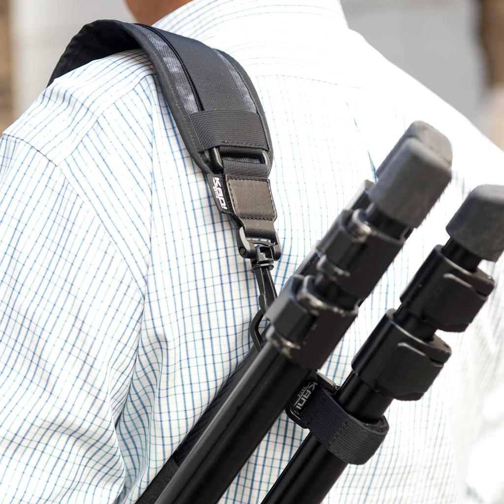Large Tripod Strap Set with Tape and Male Screw with Special Hook [KANI] / D-ring 1/4