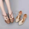 Damskie Buty Taneczne Damskie Buty do Tańca Towarzyskiego Dziewczęce Buty Łacińskie Dziecięce Niskie Obcasy 3.5/5.5/ 6.5cm Halowe Taniec Nowoczesny