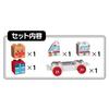 Anpanman Vehicle Block Set with Ambulance - Blocklabo Series