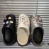 New summer hole shoes slippers women's outer wear summer thick-soled going out sandals women's bag head drag