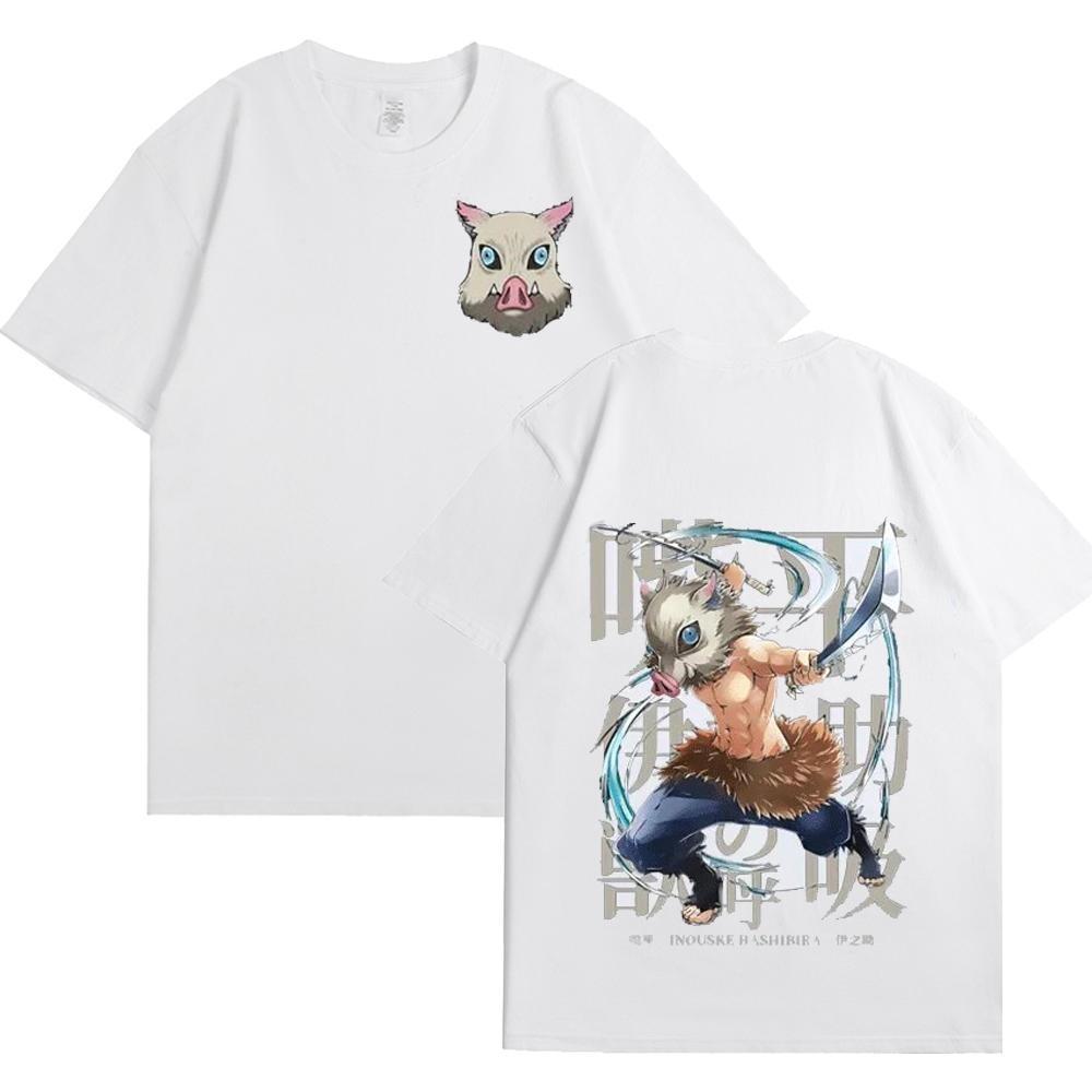 Demon Slayer Anime T Shirt Summer Fashion TShirts Kimetsu No Yaiba Printed Short Sleeve Streetwear Oversized Tees